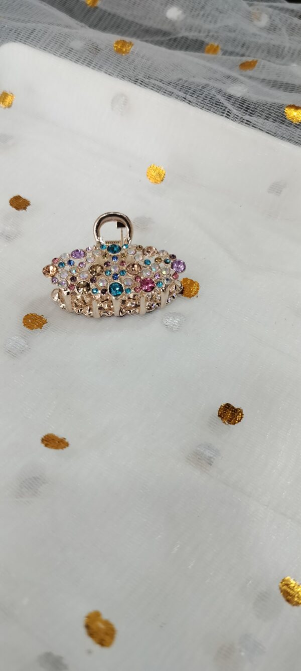 Rainbow Crystal Elegance Hair Clutcher